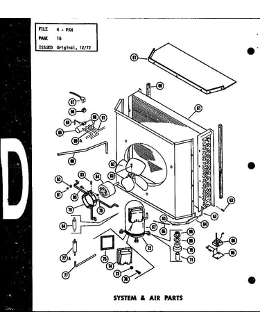 System & air parts (pkh3.5-1j/p54629-10c) (pkh4-1j/p54629-5c) (pkh4-3j/p54629-6c) (pkh5-1j/p54629-7c) (pkh5-3j/p54629-8c)