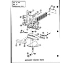 Amana PKH4-3J/P54629-6C auxiliary heater parts (d54444-2/p54444-2c) (d54475-1/p54475-1c) diagram