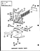 Auxiliary heater parts (d54444-2/p54444-2c) (d54475-1/p54475-1c)