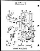 Control panel parts (pkh2.5-1h/p54565-13c) (pkh3-1h/p54565-16c)