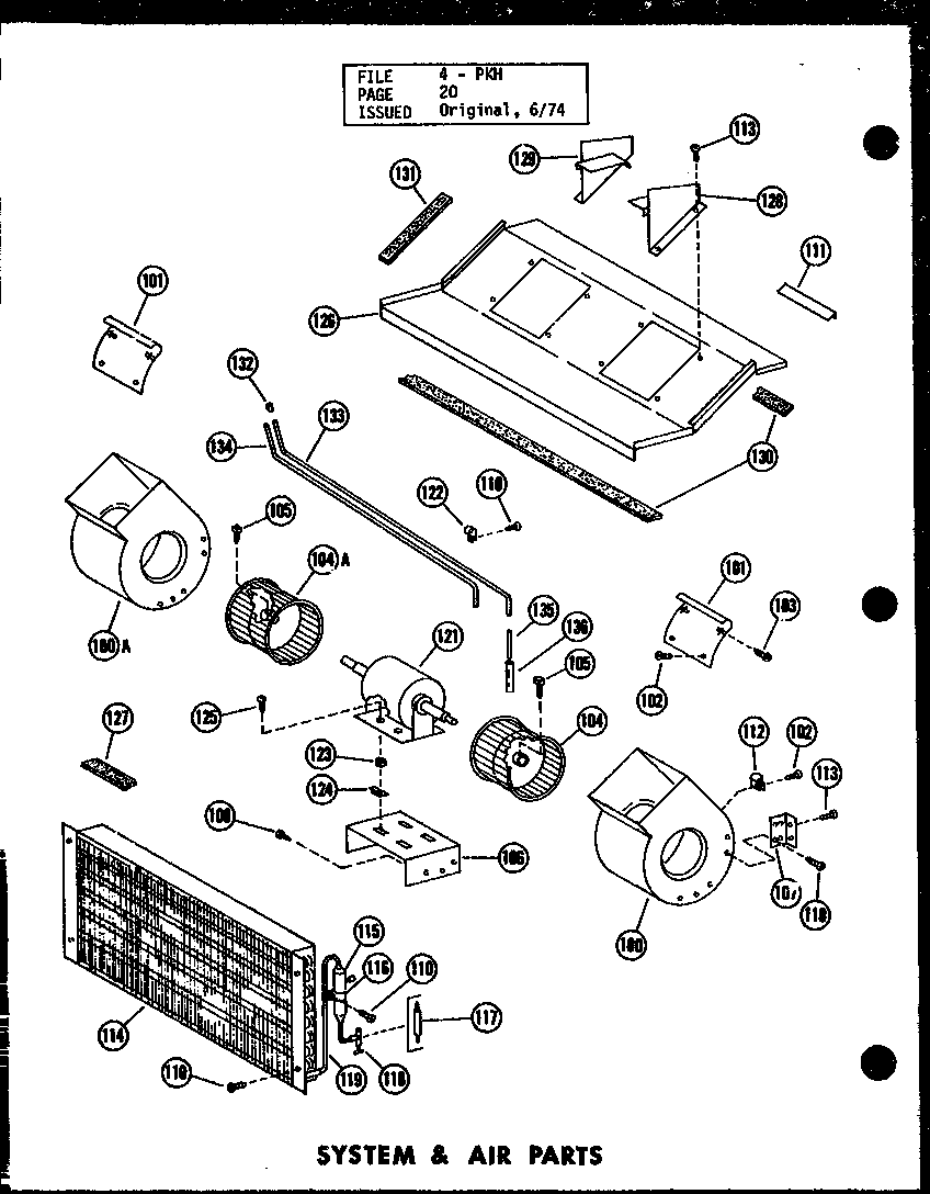 SYSTEM & AIR PARTS (PKH3.5-1K/P54629-17C) (PKH3.5-1K/P54629-39C) (PKH4-1J/P54629-23C) (PKH4-1J/P54629-59C) (PKH4-3J/P54629-24C) (PKH4-3J/P54629-60C) (PKH5-1J/P54629-25C) (PKH5-1J/P54629-61C) (PKH5-3J/P54629-26C) (PKH5-3J/P54629-62C)