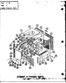 Cabinet & chassis parts (pk2-1h/p54565-1c) (pk2.5-1h/p54565-2c) (pk3-1h/p54565-3c)