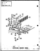 Auxillary heater parts (d54444-1/p54444-1c) (d54444-2/p54444-2c)