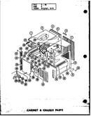 Cabinet & chassis parts (pk2.5-1h/p54565-12c) (pk3-1h/p54565-15c) (pke3-3h/p54565-7c)