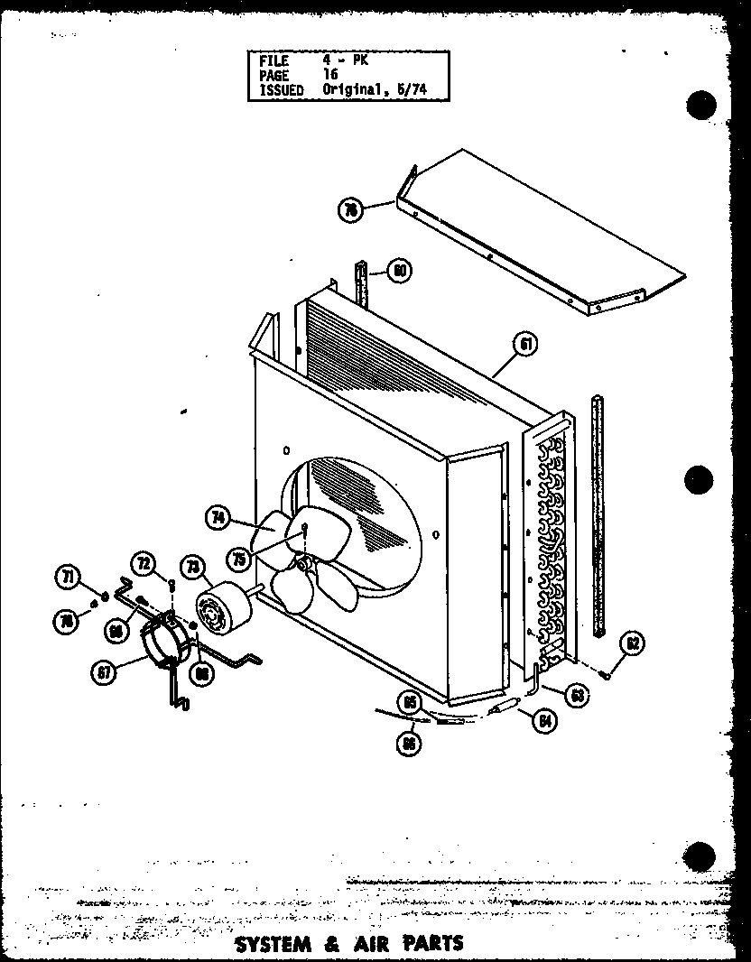 SYSTEM & AIR PARTS (PK3.5-1K/P54629-16C) (PK3.5-1K/P54629-38C) (PK4-1J/P54629-19C) (PK4-1J/P54629-55C) (PK4-3J/P54629-20C) (PK5-1J/P54629-21C) (PK5-1J/P54629-57C) (PK5-3J/P54629-22C) (PK5-3J/P54629-58C) (PKE5-3K/P54629-36C)