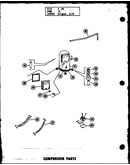 Compressor parts (pk3.5-1k/p54629-16c) (pk3.5-1k/p54629-38c) (pk4-1j/p54629-19c) (pk4-1j/p54629-55c) (pk4-3j/p54629-20c) (pk5-1j/p54629-21c) (pk5-1j/p54629-57c) (pk5-3j/p54629-22c) (pk5-3j/p54629-58c) (pke5-3k/p54629-36c)