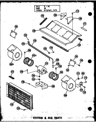 System & air parts (pk3.5-1k/p54629-16c) (pk3.5-1k/p54629-38c) (pk4-1j/p54629-19c) (pk4-1j/p54629-55c) (pk4-3j/p54629-20c) (pk5-1j/p54629-21c) (pk5-1j/p54629-57c) (pk5-3j/p54629-22c) (pk5-3j/p54629-58c) (pke5-3k/p54629-36c)