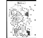 Amana EG2.5,12-1/P55198-17C cabinet & chassis parts (eg2,12-1/p55198-13c) (eg2.5,12-1/p55198-14c) (eg3,12-1/p55198-15c) diagram