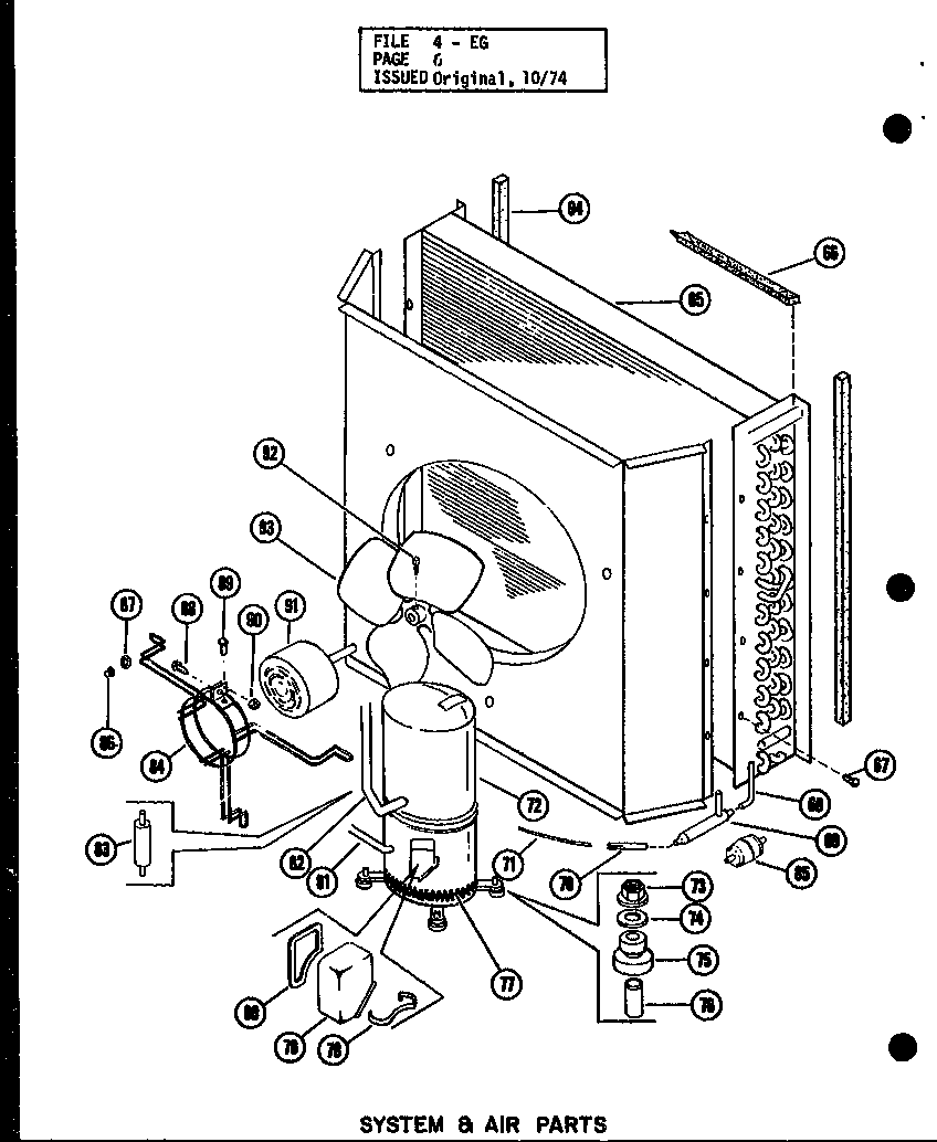 SYSTEM & AIR PARTS (EG2,12-1/P55198-13C) (EG2.5,12-1/P55198-14C) (EG3,12-1/P55198-15C)