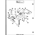 Amana EG4,12-3/P55199-51C system & air parts (eg2,12-1/p55198-13c) (eg2.5,12-1/p55198-14c) (eg3,12-1/p55198-15c) diagram