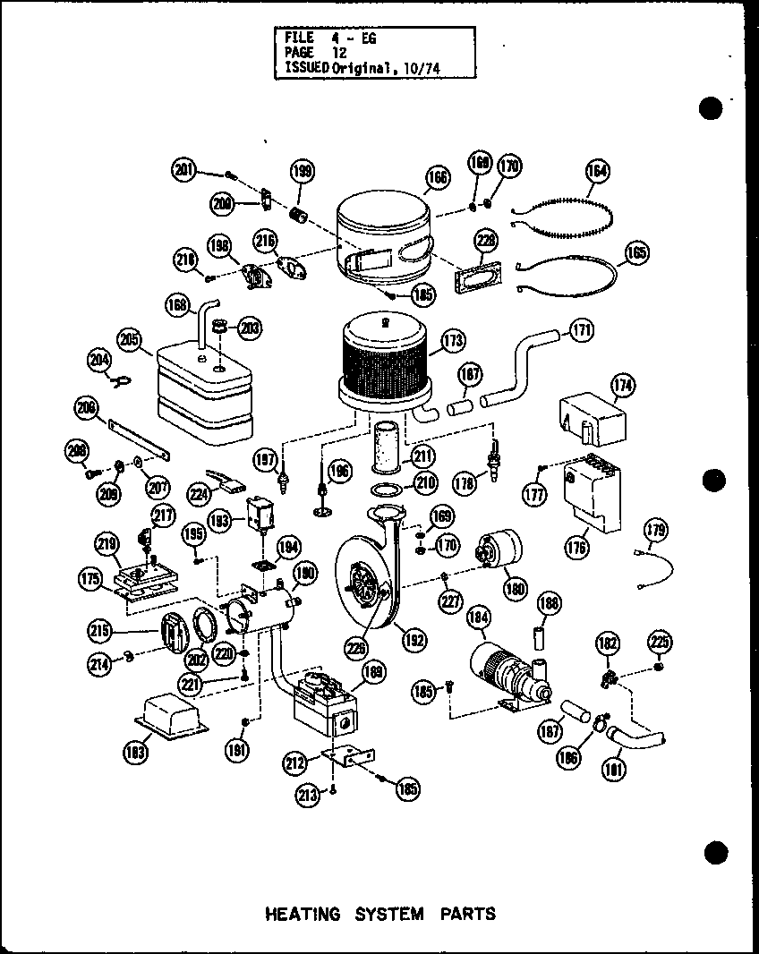 Heating system parts (eg2,12-1/p55198-13c) (eg2.5,12-1/p55198-14c) (eg3,12-1/p55198-15c)