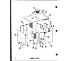 Amana EPCG421-31A/P55480-4C cabinet parts (epcg2508-1a/p55480-1c) (epcg3010-1a/p55480-2c) (epcg3512-1a/p55480-3c) diagram
