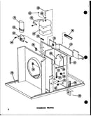 Chassis parts (epcg2508-1a/p55480-1c) (epcg3010-1a/p55480-2c) (epcg3512-1a/p55480-3c)