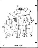 Cabinet parts (epcg4213-1a/p55480-4c) (epcg4815-1a/p55480-5c) (epcg4815-3a/p55480-7c) (epcg6217-1a/p55480-6c) (epcg6217-3a/p55480-8c)