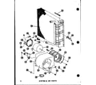 Amana EPCG6217-3A/P55480-21C system & air parts (epcg2508-1a/p55480-14c) (epcg3010-1a/p55480-15c) (epcg3512-1a/p55480-16c) diagram