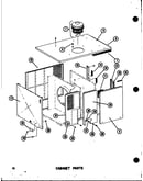 Cabinet parts (epcg4213-1a/p55480-17c) (epcg4815-1a/p55480-18c) (epcg4815-3a/p55480-20c) (epcg6217-1a/p55480-19c) (epcg6217-3a/p55480-21c)