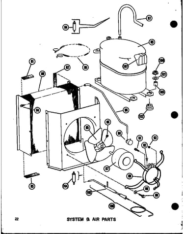 System & air parts (epcg4213-1a/p55480-17c) (epcg4815-1a/p55480-18c) (epcg4815-3a/p55480-20c) (epcg6217-1a/p55480-19c) (epcg6217-3a/p55480-21c)