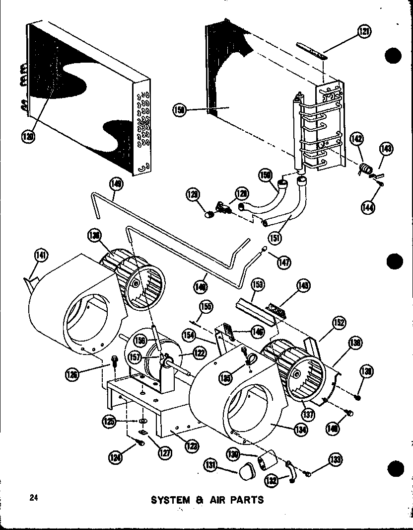 System & air parts (epcg4213-1a/p55480-17c) (epcg4815-1a/p55480-18c) (epcg4815-3a/p55480-20c) (epcg6217-1a/p55480-19c) (epcg6217-3a/p55480-21c)