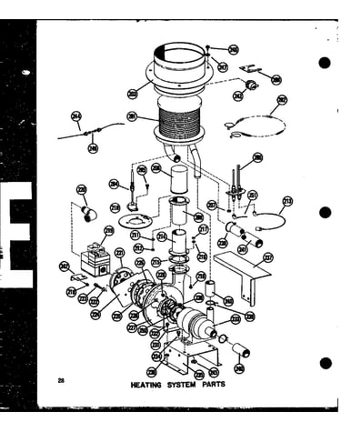 Heating system parts (epcg4213-1a/p55480-17c) (epcg4815-1a/p55480-18c) (epcg4815-3a/p55480-20c) (epcg6217-1a/p55480-19c) (epcg6217-3a/p55480-21c)