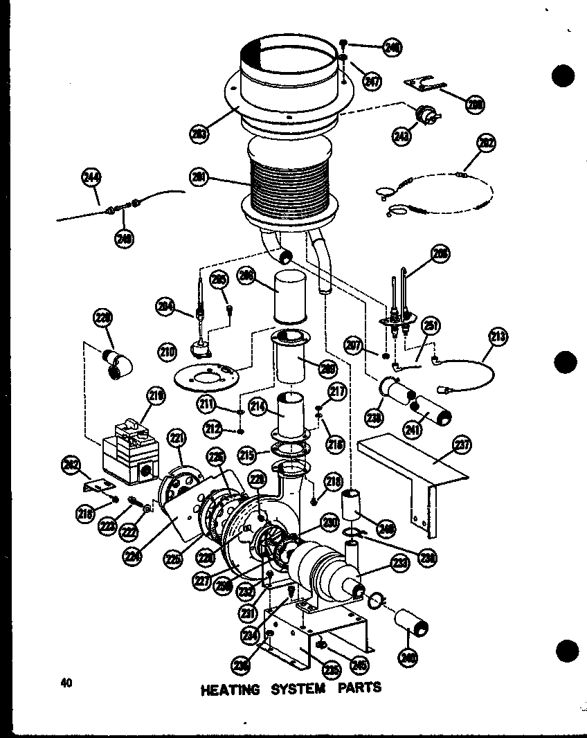 HEATING & SYSTEM PARTS (EPCG4212-1A/P55480-22C) (EPCG4812-1A/P55480-23C) (EPCG4812-3A/P55480-25C) (EPCG6212-1A/P55480-24C) (EPCG6212-3A/P55480-26C)