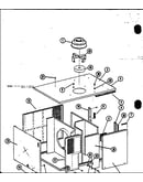 Cabinet parts (epcg2408-1d/p68539-21c) (epcg3010-1d/p68539-22c) (epcg3612-1d/p68539-23c) (epcg2408-1e/p68539-18c) (epcg3010-1e/p68539-19c)