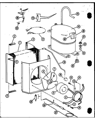 System & air parts (epcg2408-1d/p68539-21c) (epcg3010-1d/p68539-22c) (epcg3612-1d/p68539-23c) (epcg2408-1e/p68539-18c) (epcg3010-1e/p68539-19c)