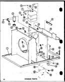 Chassis parts (epcg4213-1d/p68539-24c) (epcg4815-1d/p68539-25c) (epcg4815-3d/p68539-26c) (epcg4815-1d/p68539-34c) (epcg4815-3d/p68539-35c) (epcg6017-1e/p68539-27c) (epcg6017-3e/p68539-28c)