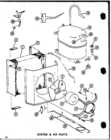 System & air parts (epcg4213-1d/p68539-24c) (epcg4815-1d/p68539-25c) (epcg4815-3d/p68539-26c) (epcg4815-1d/p68539-34c) (epcg4815-3d/p68539-35c) (epcg6017-1e/p68539-27c) (epcg6017-3e/p68539-28c)