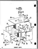 Cabinet parts (epcg4212-1d/p68539-29c) (epcg4812-1d/p68539-30c) (epcg4812-3d/p68539-31c) (epcg4812-1d/p68539-36c) (epcg4812-3d/p68539-37c) (epcg6012-1e/p68539-32c) (epcg6012-3e/p68539-33c)