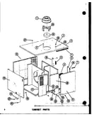 Cabinet parts (epcg3612-1d/p68539-40c) (epcg2408-1e/p68539-38c) (epcg3010-1e/p68539-39c)