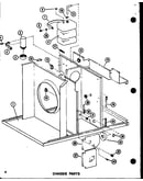 Chassis parts (epcg3612-1d/p68539-40c) (epcg2408-1e/p68539-38c) (epcg3010-1e/p68539-39c)