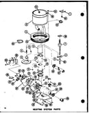 Heating system parts (epcg3612-1d/p68539-40c) (epcg2408-1e/p68539-38c) (epcg3010-1e/p68539-39c)