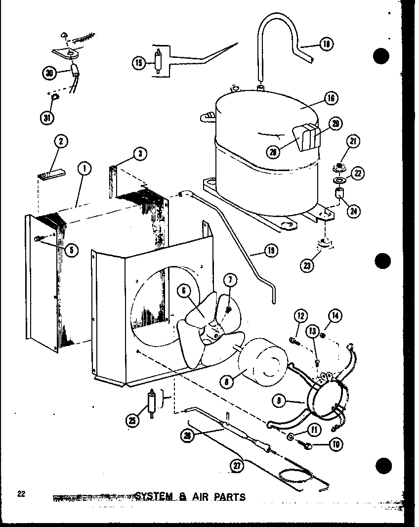 System & air parts (epcg4213-1d/p68539-41c) (epcg4815-1d/p68539-47c) (epcg4815-3d/p68539-48c) (epcg6017-1e/p68539-42c) (epcg6017-3e/p68539-43c)