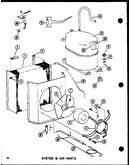 System & air parts (epcg4212-1e/p68539-44c) (epcg4812-1d/p68539-49c) (epcg4812-3d/p68539-50c) (epcg6012-1e/p68539-45c) (epcg6012-3e/p68539-46c)