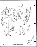 Control panel parts (epcg2408-1d/p68539-1c) (epcg3010-1d/p68539-2c) (epcg3612-1d/p68539-3c)