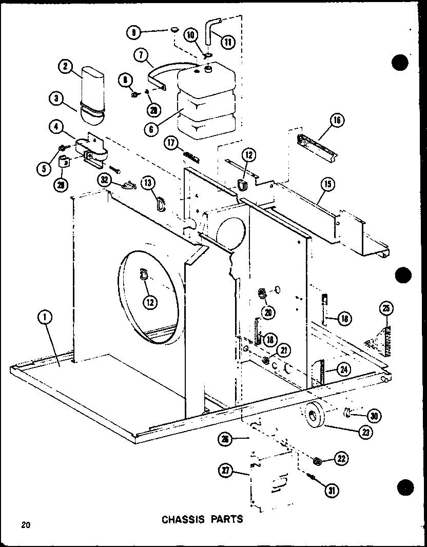 Chassis parts (epcg4213-1d/p68539-4c) (epcg4815-1d/p68539-5c) (epcg4815-3d/p68539-6c) (epcg6017-1d/p68539-7c) (epcg6017-3d/p68539-8c) (epcg6017-1e/p68539-14c) (epcg6017-3e/p68539-15c)