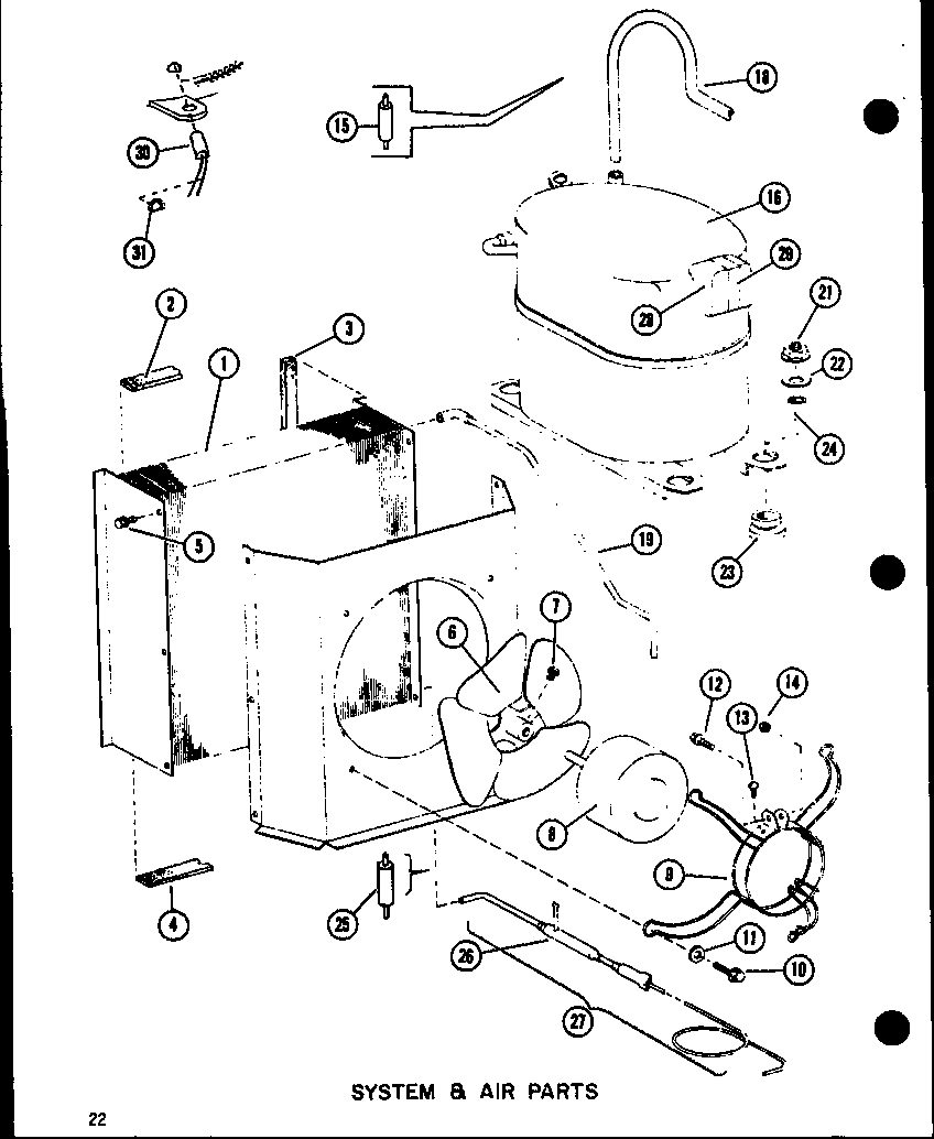 System & air parts (epcg4213-1d/p68539-4c) (epcg4815-1d/p68539-5c) (epcg4815-3d/p68539-6c) (epcg6017-1d/p68539-7c) (epcg6017-3d/p68539-8c) (epcg6017-1e/p68539-14c) (epcg6017-3e/p68539-15c)