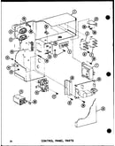 Control panel parts (epcg4213-1d/p68539-4c) (epcg4815-1d/p68539-5c) (epcg4815-3d/p68539-6c) (epcg6017-1d/p68539-7c) (epcg6017-3d/p68539-8c) (epcg6017-1e/p68539-14c) (epcg6017-3e/p68539-15c)
