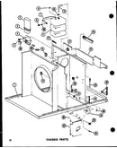 Chassis parts (epcg4212-1d/p68539-9c) (epcg4812-1d/p68539-10c) (epcg4812-3d/p68539-11c) (epcg6012-1d/p68539-12c) (epcg6012-3d/p68539-13c) (epcg6012-1e/p68539-16c) (epcg6012-3e/p68539-17c)