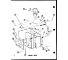 Amana EPCG48151D/P9953908C cabinet parts (epcg24081e/p9953901c) (epcg30101e/p9953902c) (epcg36121d/p9953903c) diagram