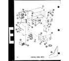 Amana EPCG60123E/P6853911C control panel parts (epcg24081e/p9953901c) (epcg30101e/p9953902c) (epcg36121d/p9953903c) diagram