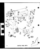 Control panel parts (epcg24081e/p9953901c) (epcg30101e/p9953902c) (epcg36121d/p9953903c)