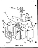 Cabinet parts (epcg42131d/p9953905c) (epcg48151d/p9953908c) (epcg48153d/p9953909c) (epcg60171e/p9953912c) (epcg60173e/p9953913c)