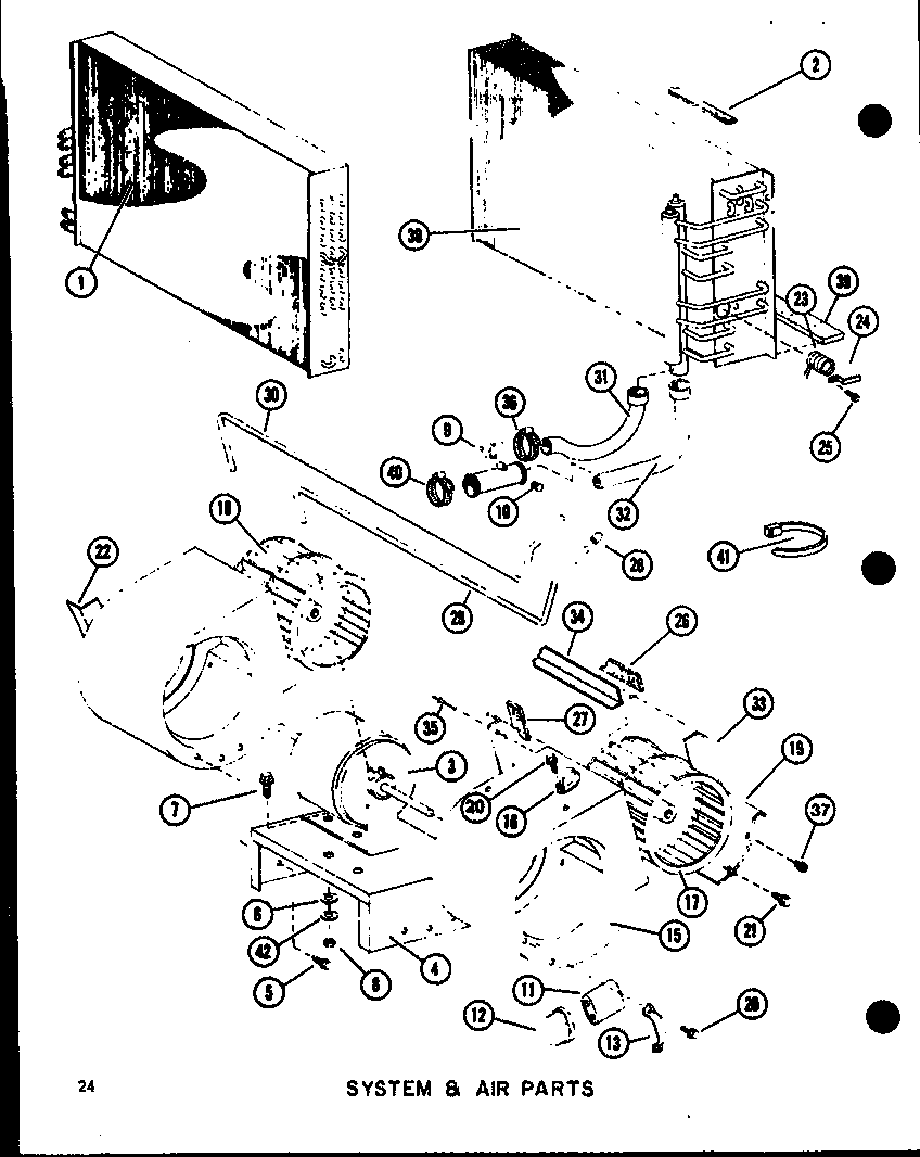 System & air parts (epcg42131d/p9953905c) (epcg48151d/p9953908c) (epcg48153d/p9953909c) (epcg60171e/p9953912c) (epcg60173e/p9953913c)