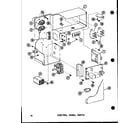 Amana EPCG60123E/P6853911C control panel parts (epcg42131d/p9953905c) (epcg48151d/p9953908c) (epcg48153d/p9953909c) (epcg60171e/p9953912c) (epcg60173e/p9953913c) diagram