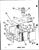 Cabinet parts (epcg42121d/p9953904c) (epcg48121d/p9953906c) (epcg48123d/p9953907c) (epcg60121e/p9953910c) (epcg60123e/p9953911c) (epcg60123e/p6853911c)