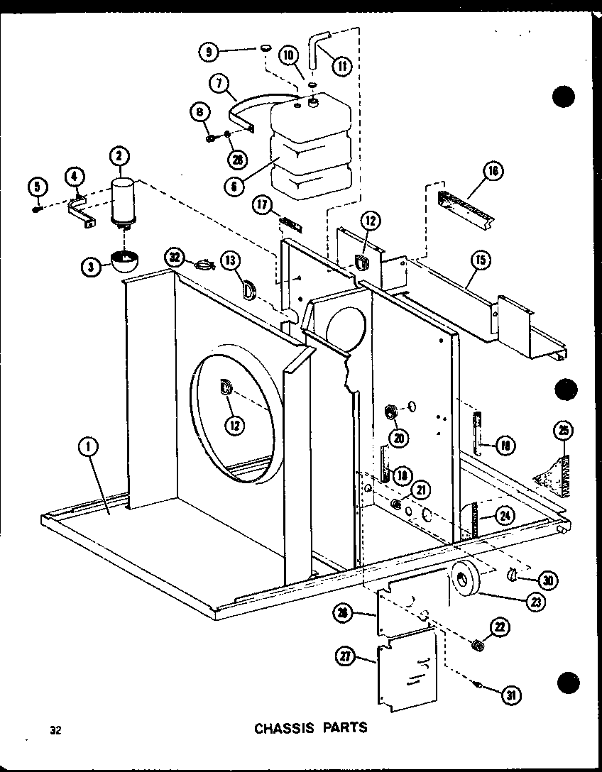 Chassis parts (epcg42121d/p9953904c) (epcg48121d/p9953906c) (epcg48123d/p9953907c) (epcg60121e/p9953910c) (epcg60123e/p9953911c) (epcg60123e/p6853911c)