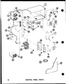 Control panel parts (epcg42121d/p9953904c) (epcg48121d/p9953906c) (epcg48123d/p9953907c) (epcg60121e/p9953910c) (epcg60123e/p9953911c) (epcg60123e/p6853911c)