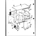 Amana EPHR3600-1E/P99148-3C cabinet assembly diagram