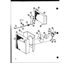 Amana EPHR3600-1E/P99148-3C fan motor and evaporator diagram